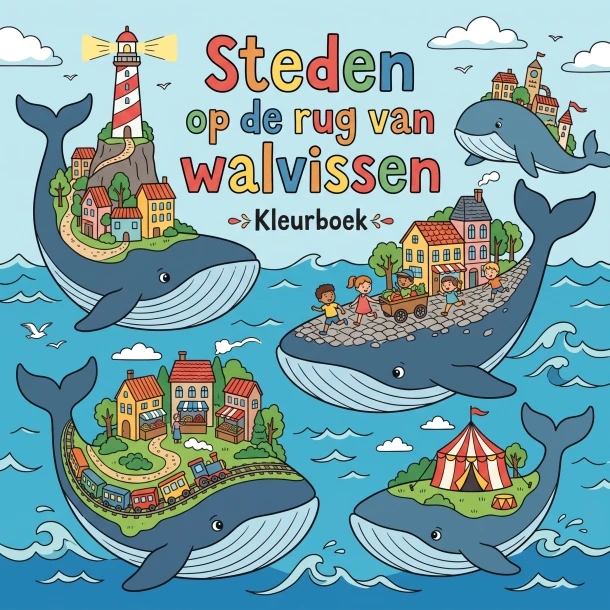 Steden op de rug van walvissen ā B.V. Waries ā boek cover