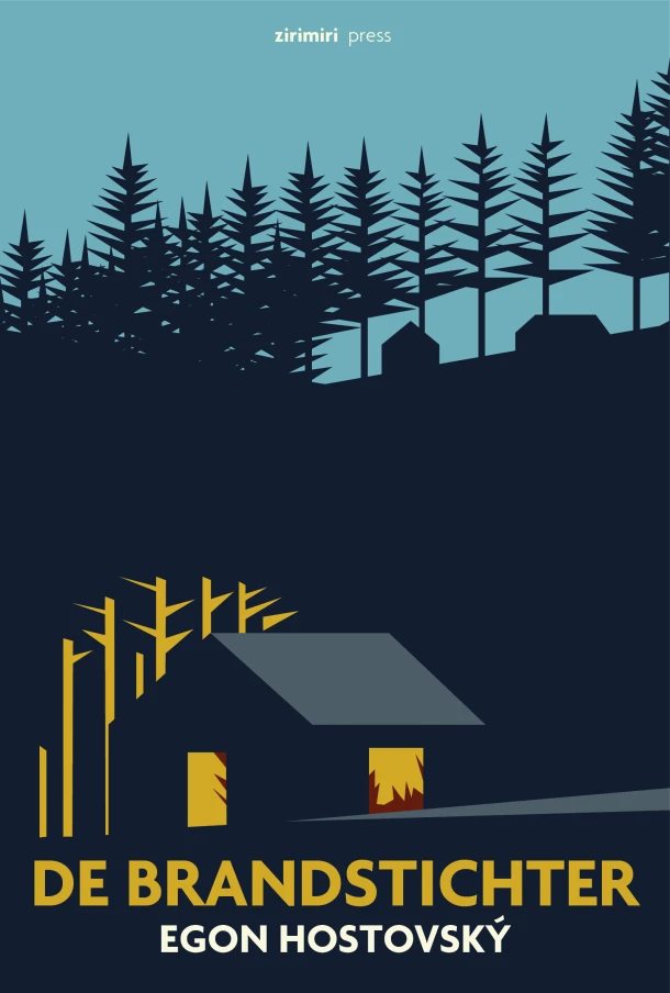 De brandstichter – Egon Hostovsky? – boek cover