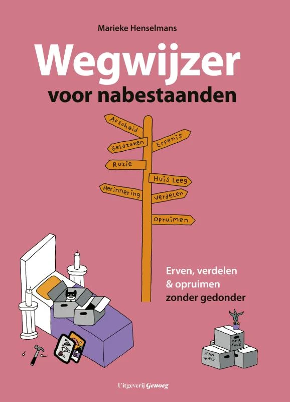 Wegwijzer voor nabestaanden – Marieke Henselmans – boek cover