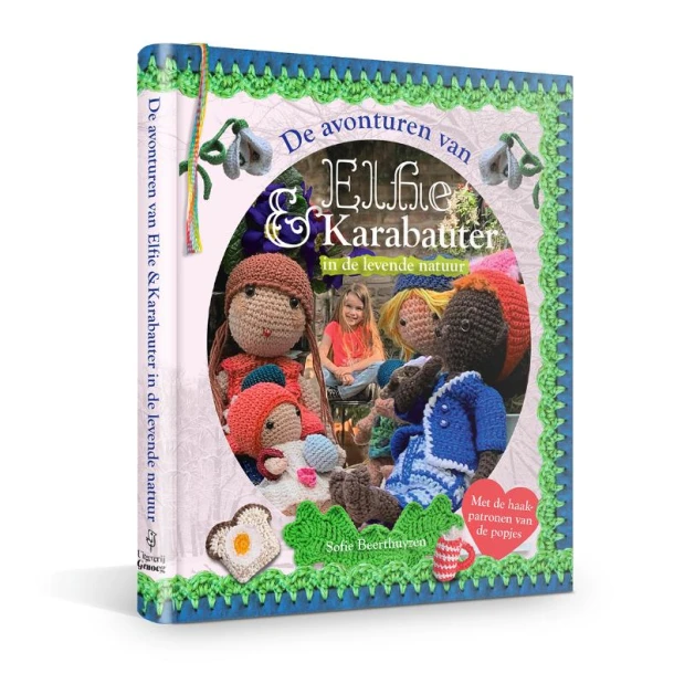 De avonturen van Elfie en Karabauter in de levende natuur – Sofie Beerthuyzen – boek cover