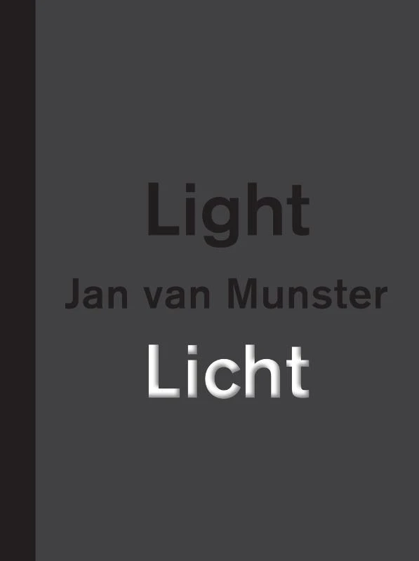 Jan van Munster Licht | Light (F-D-N) – Peter Lodermeyer – boek cover