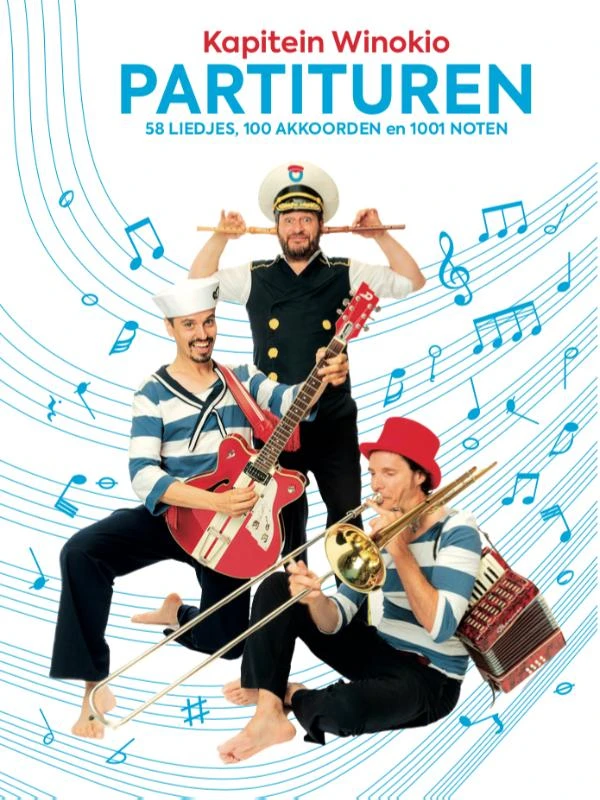 Partituren – Kapitein Winokio – boek cover