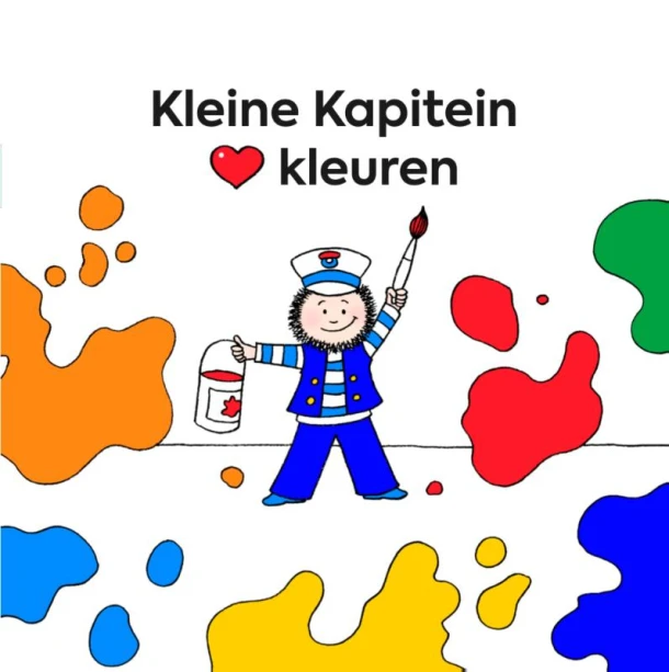 Kleine Kapitein kleuren – Kapitein Winokio – boek cover