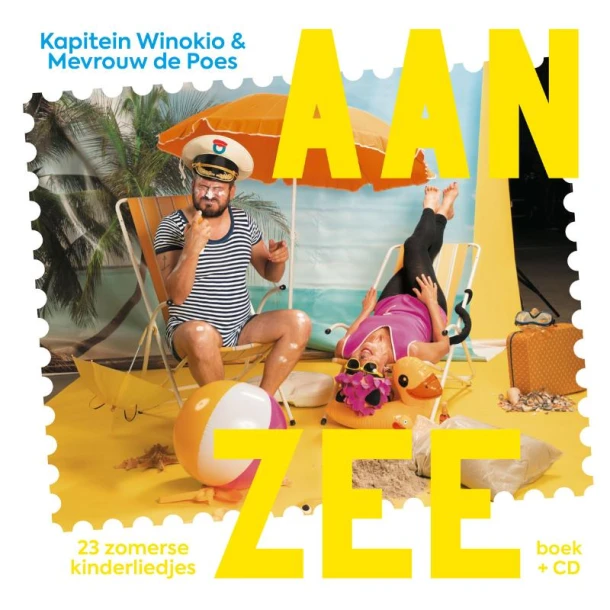 Aan zee – Kapitein Winokio – boek cover