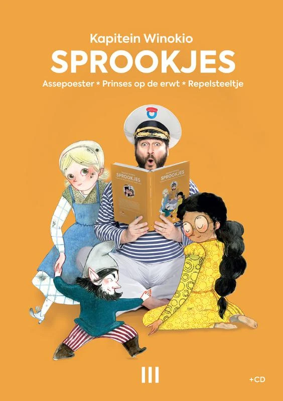 Sprookjes – Kapitein Winokio – boek cover