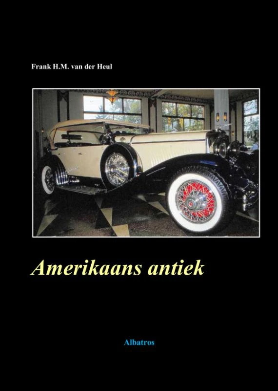 Amerikaans antiek – frank Van der heul – boek cover