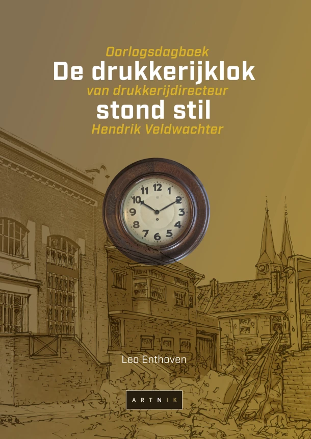De drukkerijklok stond stil – Leo Enthoven – boek cover