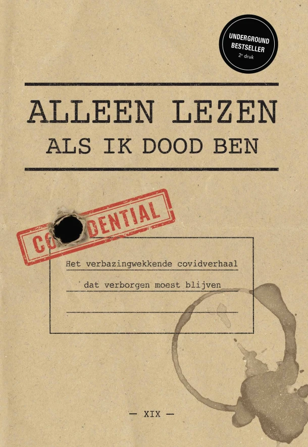 Alleen lezen als ik dood ben – XIX – boek cover