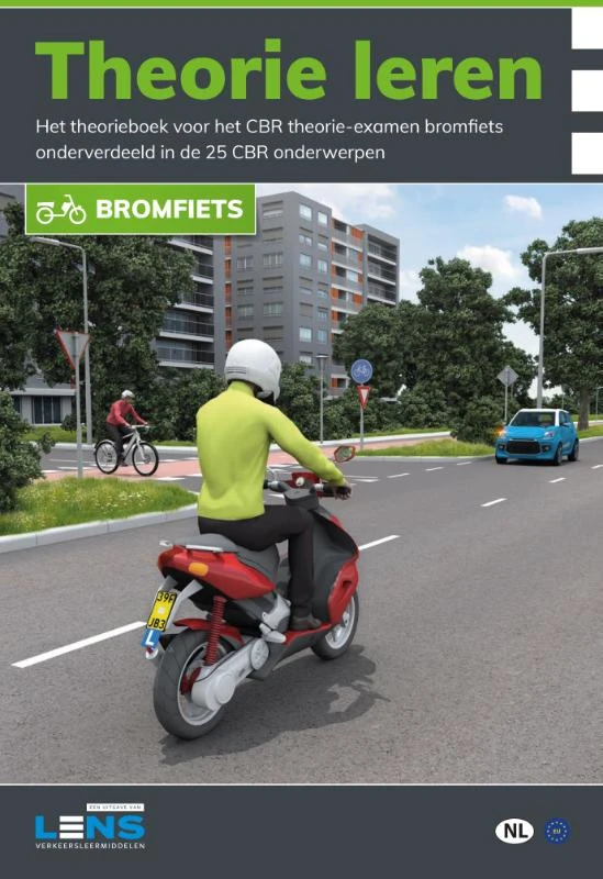 Theorie leren bromfiets – P. Somers – boek cover