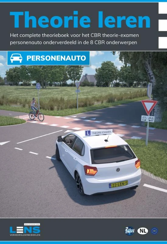 Theorie leren personenauto – P. Somers – boek cover