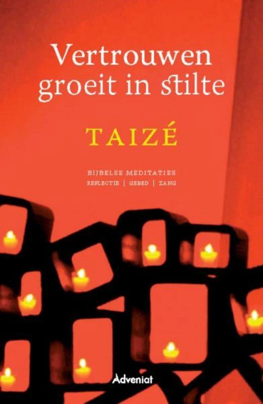Vertrouwen groeit in stilte – Taizé – boek cover