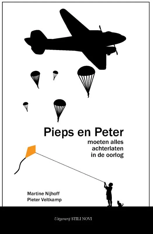 Pieps en Peter – Martine Nijhoff – boek cover