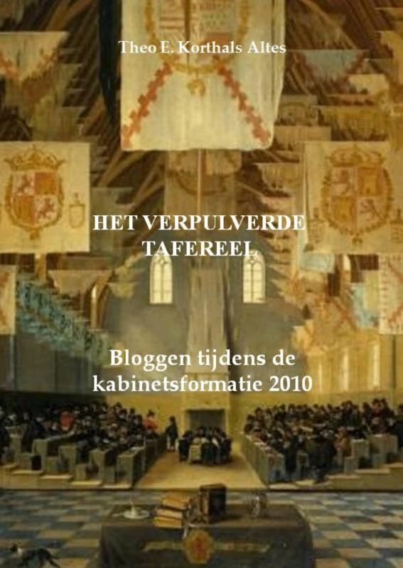 Het verpulverde tafereel – Theo Korthals Altes – boek cover
