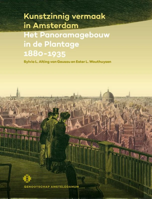 Kunstzinnig vermaak in Amsterdam – Sylvia Alting van Geusau – boek cover