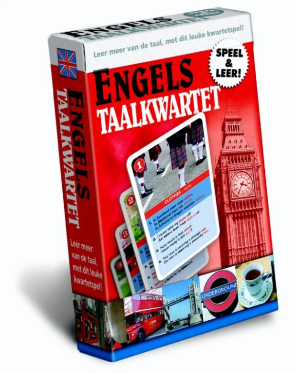 Taalkwartet Engels – Scala leuker leren – boek cover