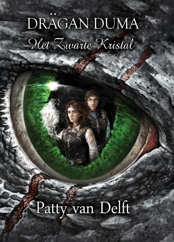 Het zwarte kristal – Patty van Delft – boek cover