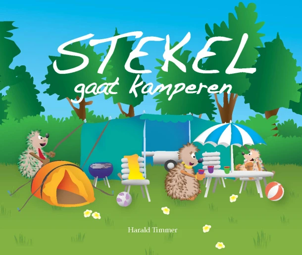 Stekel gaat kamperen – Harald Timmer – boek cover