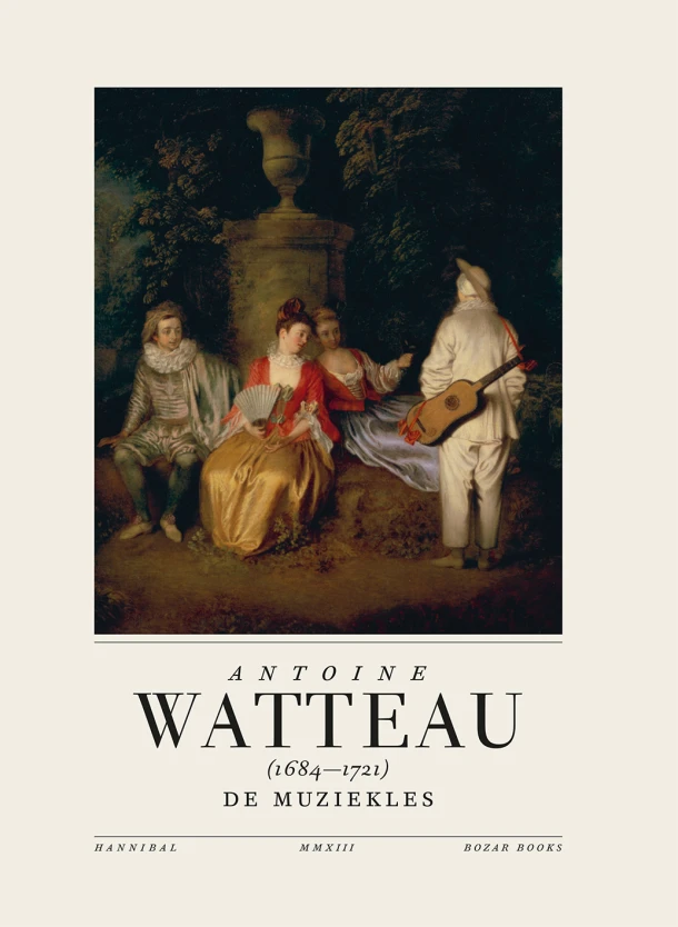 Antoine Watteau – Florence Raymond – boek cover