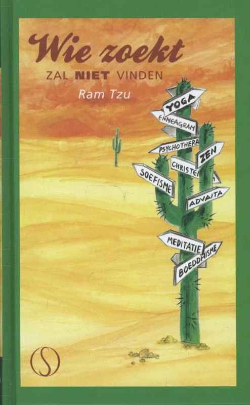 Wie zoekt zal niet vinden – Ram Tzu – boek cover