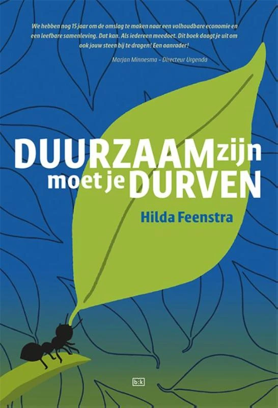 Duurzaam zijn moet je durven – Hilda Feenstra – boek cover