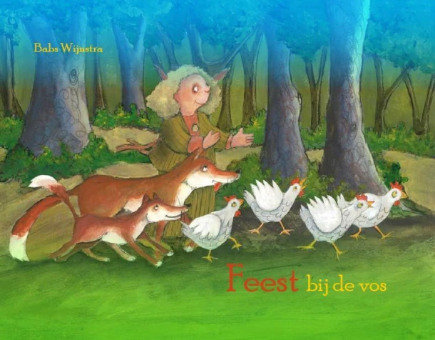 Feest bij de vos – Babs Wijnstra – boek cover
