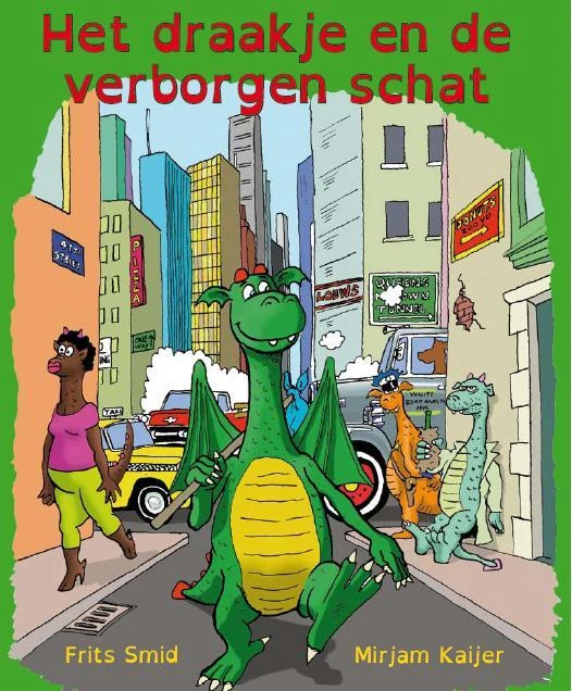 Het draakje en de verborgen schat – Mirjam Kaijer – boek cover