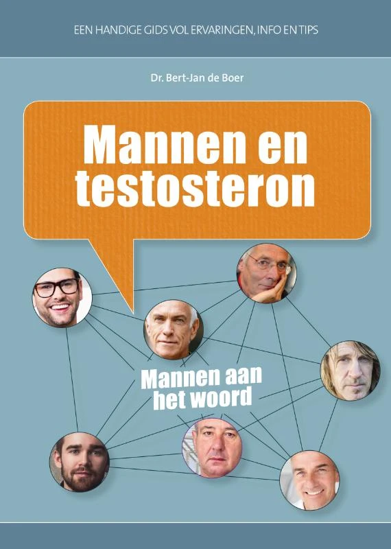 Mannen en testosteron – Bert-Jan de Boer – boek cover