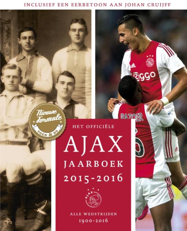 Het officiële Ajax jaarboek 2015-2016 – Ronald Jonges – boek cover