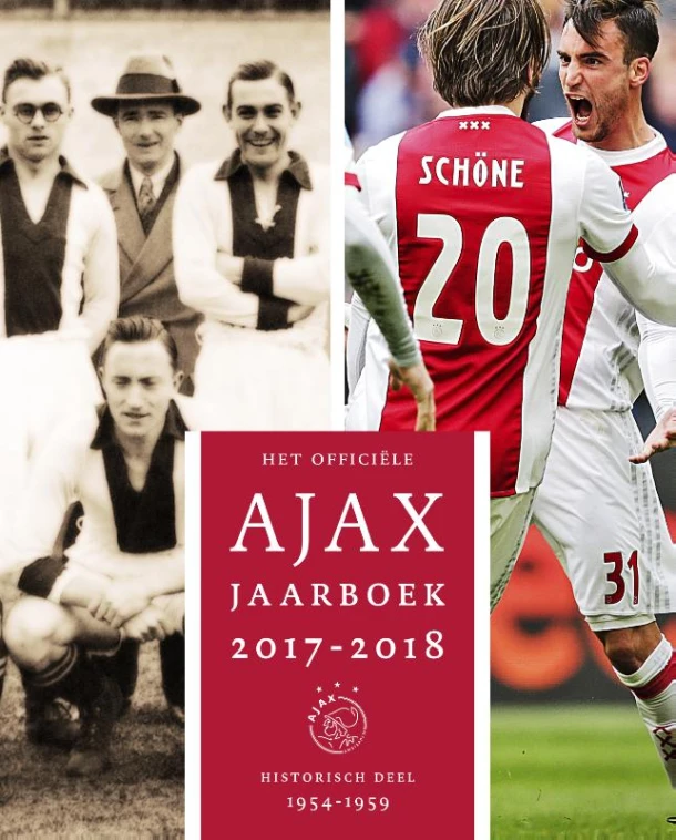 Het officiĆ«le Ajax jaarboek 2017-2018 ā Ronald Jonges ā boek cover