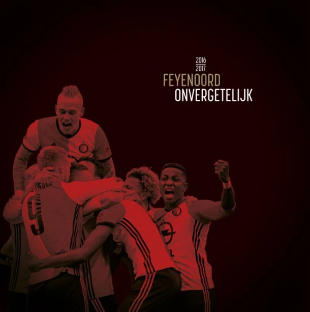 Feyenoord Onvergetelijk 2016-2017 – Matty Verkamman – boek cover