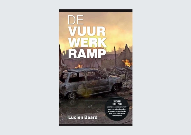 De vuurwerkramp – Lucien Baard – boek cover