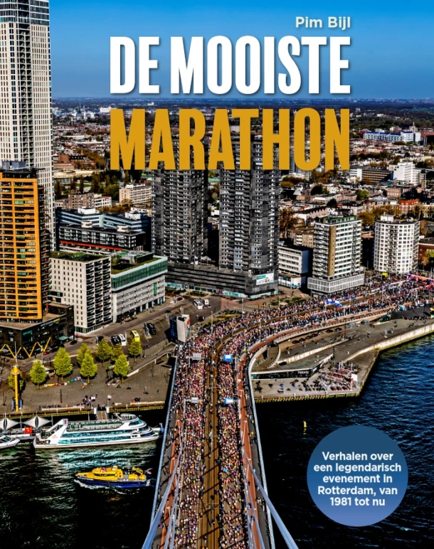 De mooiste marathon – Pim Bijl – boek cover