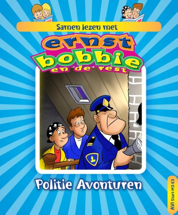 Samen lezen met Ernst, Bobbie en de rest - politie avonturen – Gert-Jan van de Ende – boek cover