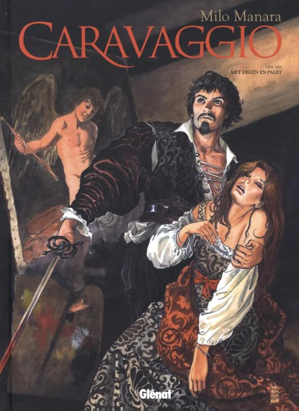 Met degen en palet – Milo Manara – boek cover