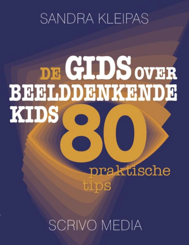 De gids over beelddenkende kids – Sandra Kleipas – boek cover