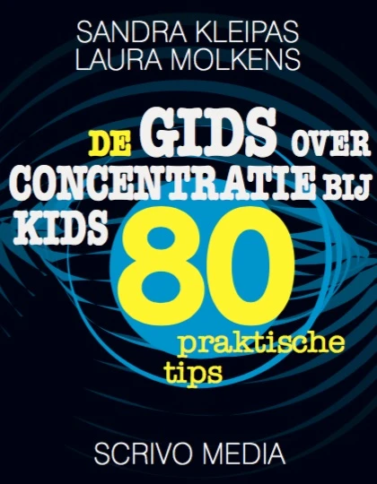 De gids over concentratie bij kids – Sandra Kleipas – boek cover