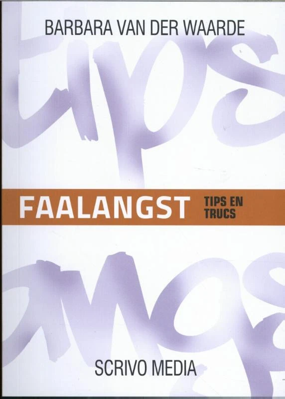 Faalangst – Barbara van der Waarde – boek cover