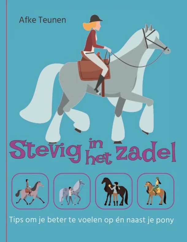 Stevig in het zadel – Afke Teunen – boek cover