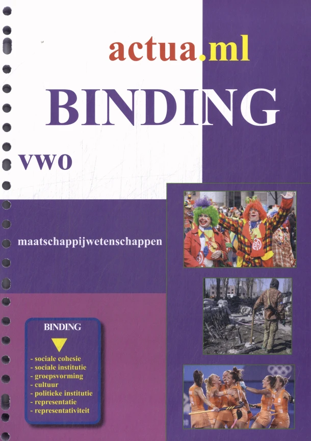 Binding vwo – Huub Francort – boek cover