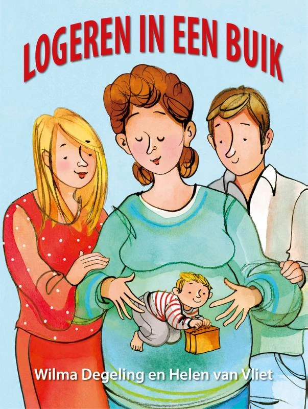 Logeren in een buik – Wilma Degeling – boek cover