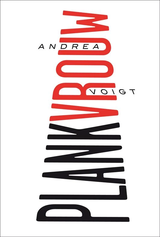 Plankvrouw – Andrea Voigt – boek cover