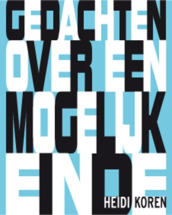 Gedachten over een mogelijk einde – Heidi Koren – boek cover