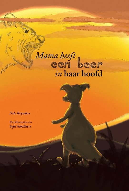 Mama heeft een beer in haar hoofd – Nele Reynders – boek cover