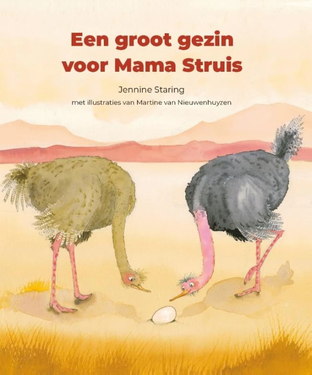 Een groot gezin voor Mama Struis – Jennine Staring – boek cover