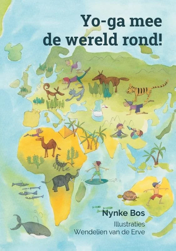 Yo-ga mee de wereld rond! – Nynke Bos – boek cover