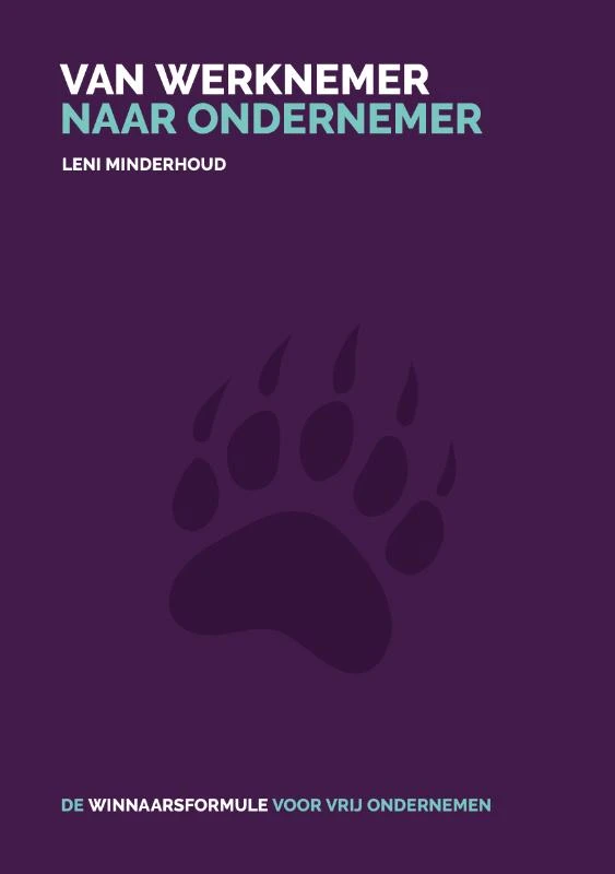 Van werknemer naar ondernemer – Leni Minderhoud – boek cover