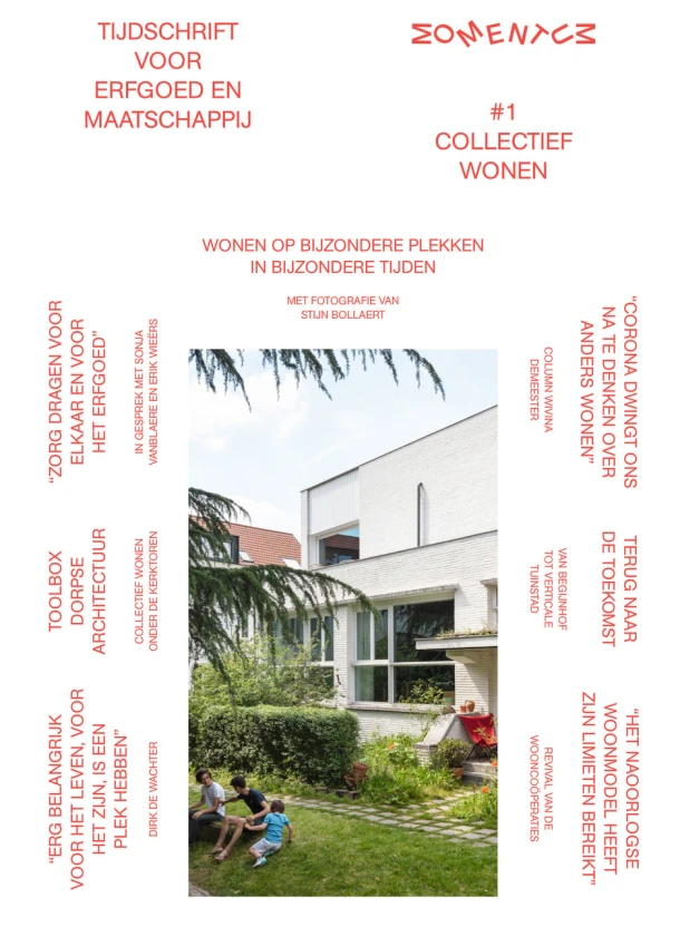 Momentum. Tijdschrift voor Erfgoed en Maatschappij. Collectief Wonen – Karina Van Herck – boek cover
