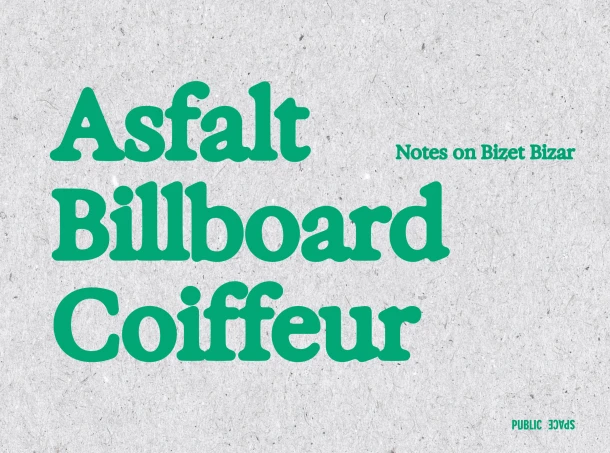 Asfalt coiffeur billboard – Jan Laute – boek cover