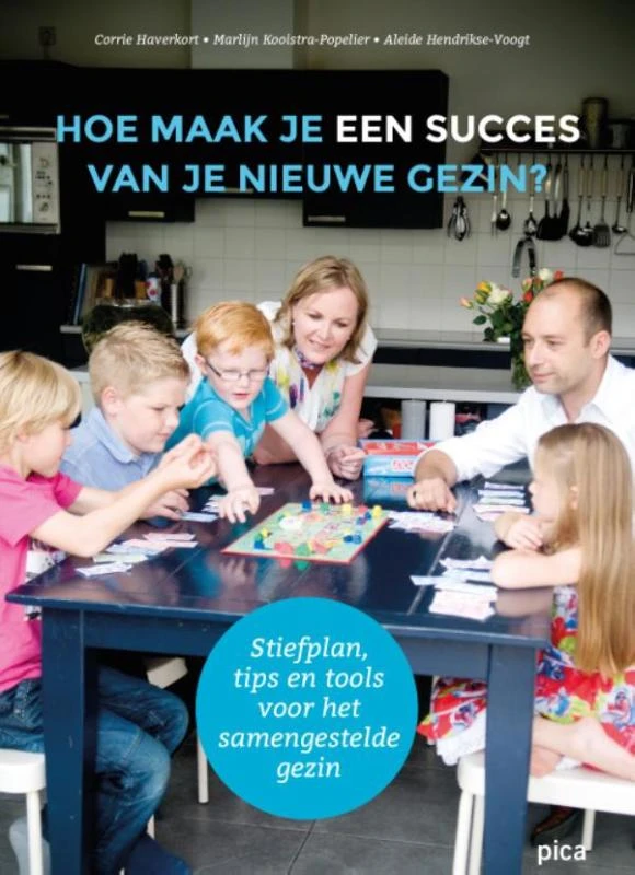 Hoe maak je een succes van je nieuwe gezin? – Corrie Haverkort – boek cover