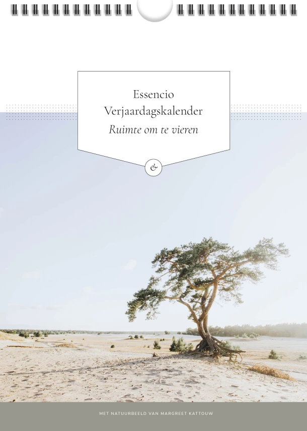 Essencio verjaardagskalender – Essencio – boek cover